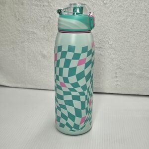 Ottle Reef Roamer 34oz Insulated Stainless Steel Water Bottle Mint Check Leak Pr